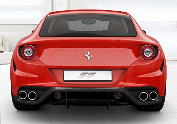 2016 - Ferrari FF Coupe Rear View