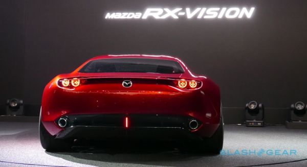 Mazda RX-Vision Concept 2017- Rear View