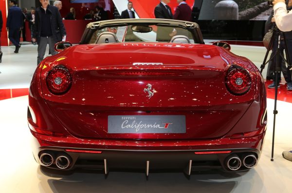 Rear View of 2015 - Ferrari California
