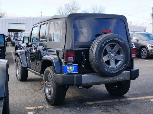 Rear View of 2015 -  Jeep Wrangler Unlimited X Edition