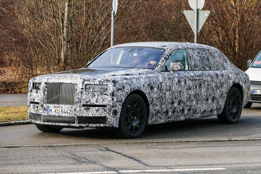 2018 Rolls Royce Phantom Spy Shots