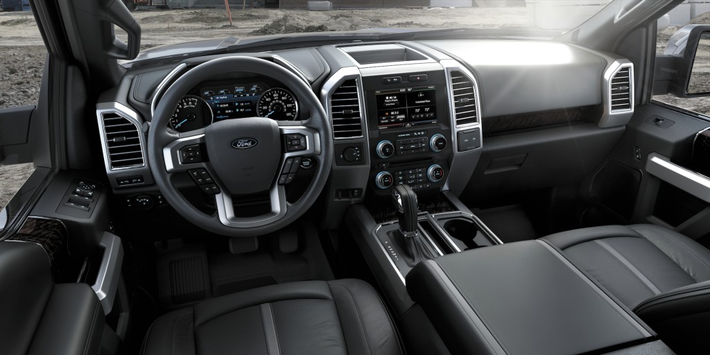 2015 Ford F-150 Platinum Interior