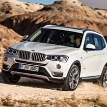 2017 - BMW X3 Front view
