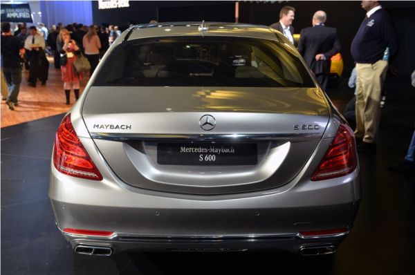 Rear View of 2016 - Mercedes Maybach S600