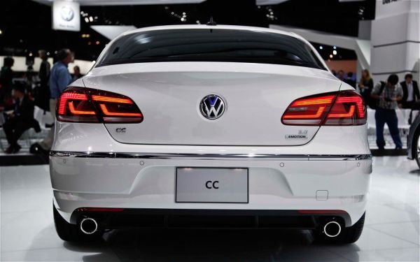 Rear View of 2016 - Volkswagen CC